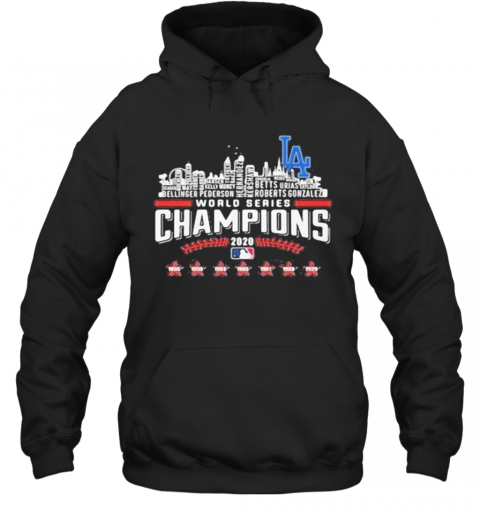 La Los Angeles World Series 2020 Champions Stars T-Shirt Unisex Hoodie