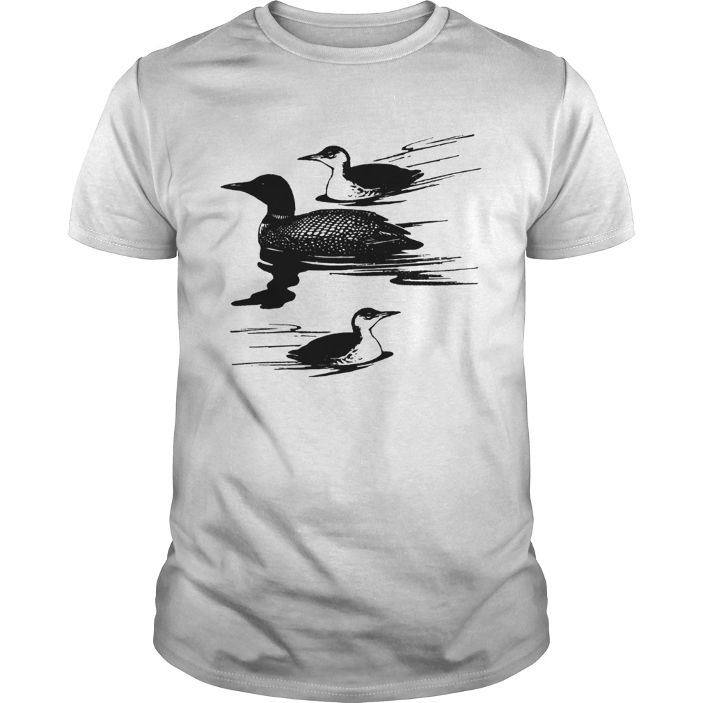 Loons Beautiful Birds Freshwater Lake Birds shirt