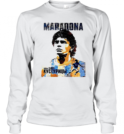 Love Diego Maradona Forever T-Shirt Long Sleeved T-shirt 
