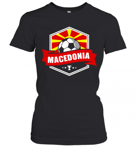 Macedonia Soccer Jersey Kit 2020 2021 Ball Flag T-Shirt Classic Women's T-shirt