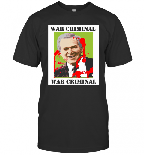 Maradona Protesting A Visit By George Bush War Criminal T-Shirt