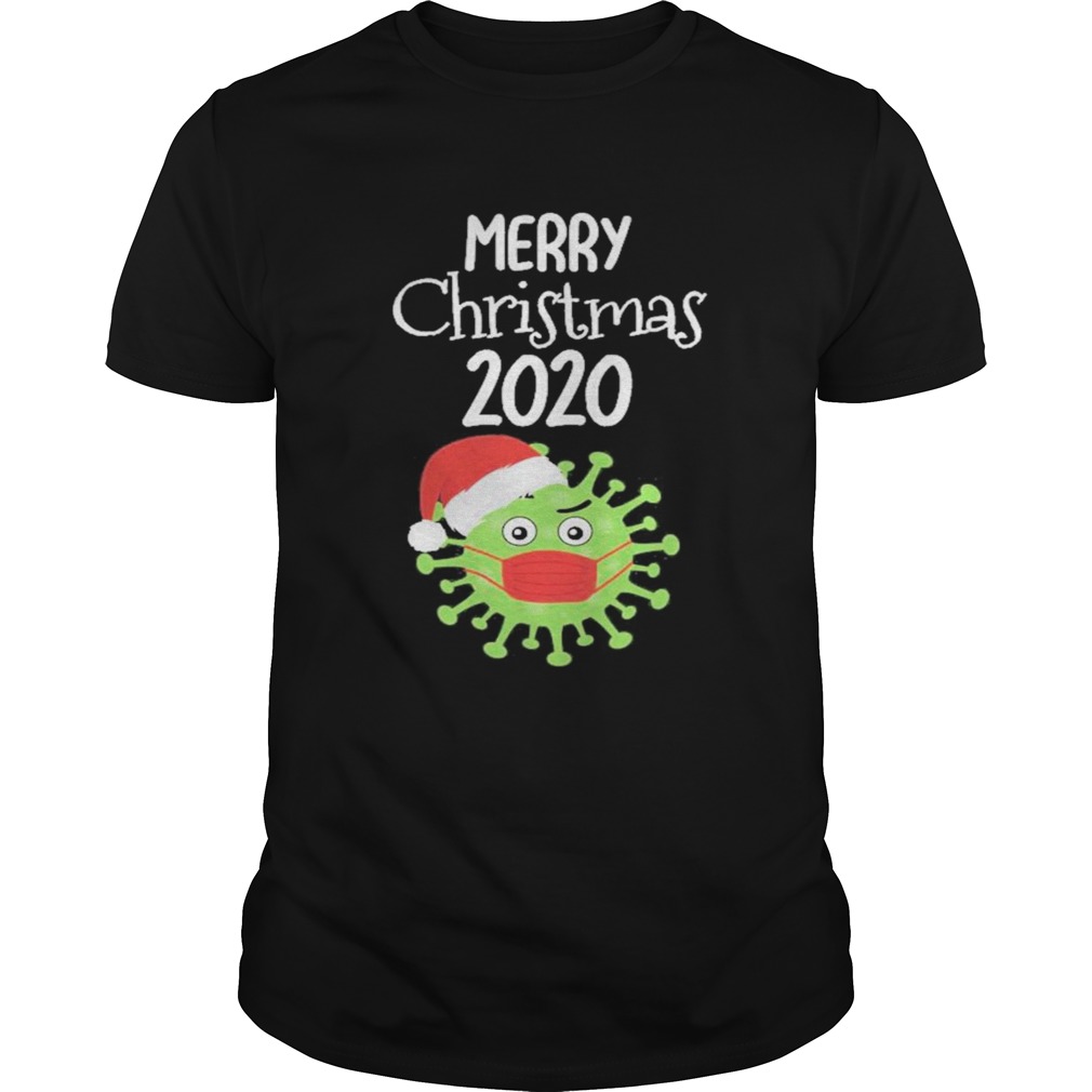 Merry Christmas 2020 Quarantine Christmas Viruscorona shirt