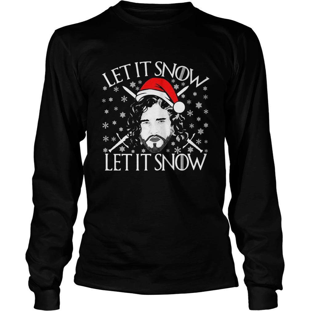 Merry Christmas Jon Let It Snow Let It Snow Long Sleeve