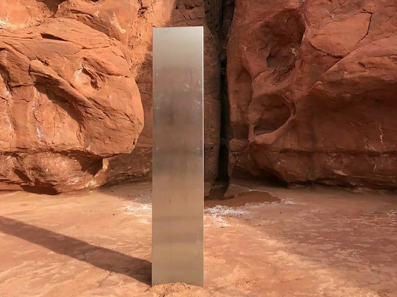 Metallic Monolith In Utah Vanishes Just As Mysteriously As It Appeared