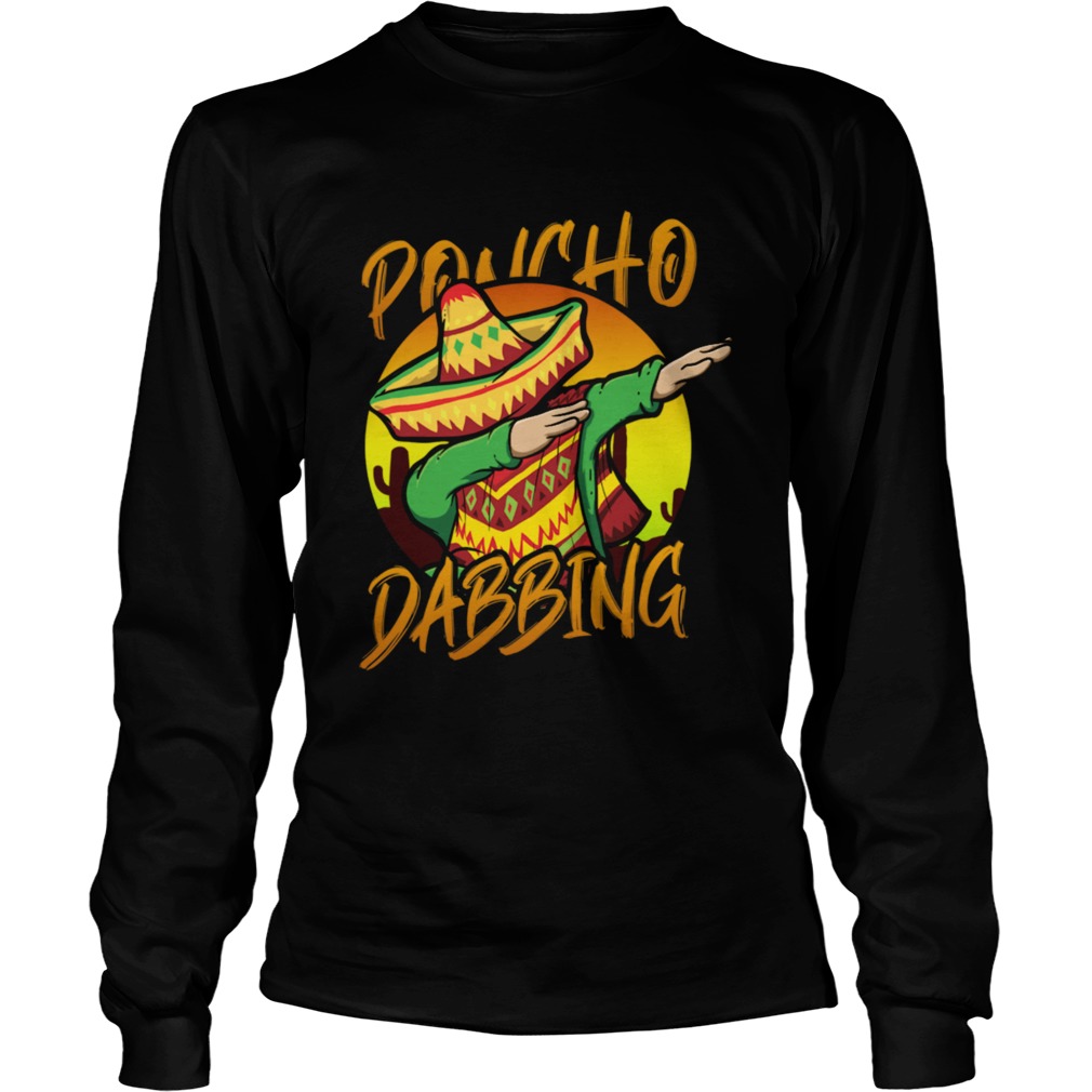 Mexican Poncho Dabbing Mexican Long Sleeve