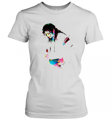 Michael Jackson Art Paint T-Shirt Classic Women's T-shirt