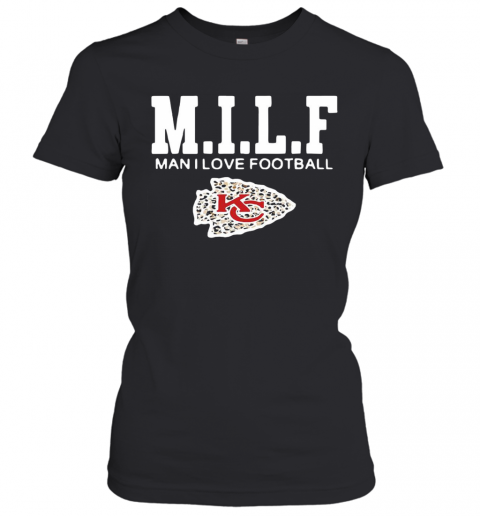 Milf Man I Love Football T-Shirt Classic Women's T-shirt