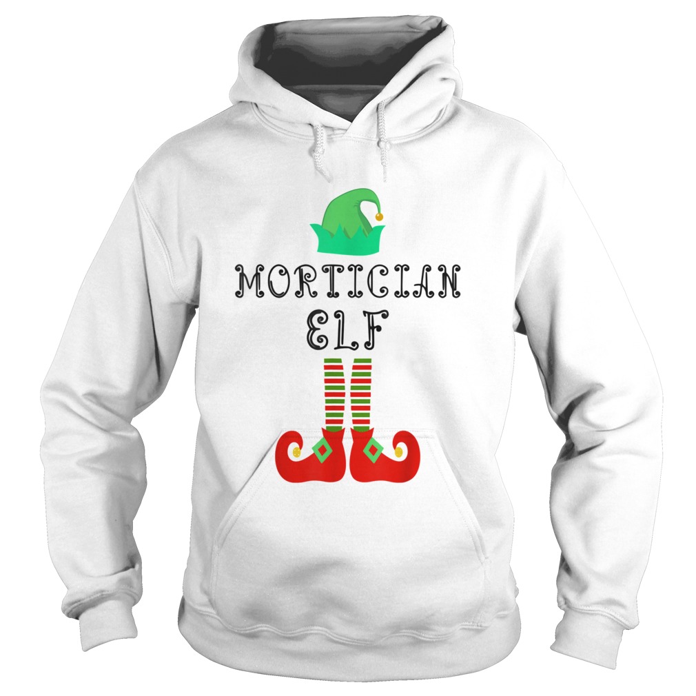 Mortician Elf Christmas Hoodie