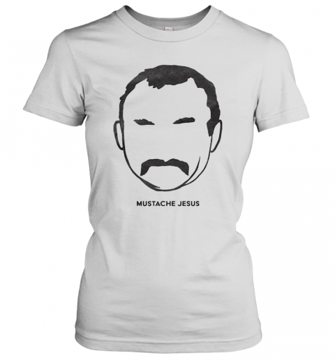 Mustache Jesus T-Shirt Classic Women's T-shirt