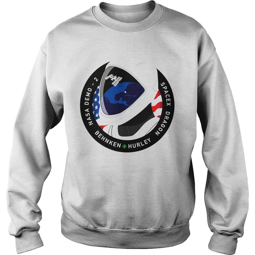 Nasa Demo 2 Behnken Hurley Dragon SpaceX Sweatshirt