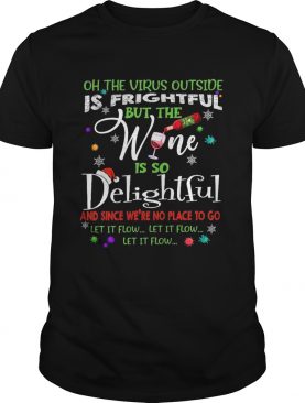 Oh Te Virus Outside Is Frightful But The Wine Is So Delightful And Since Were No Place To Go Let I