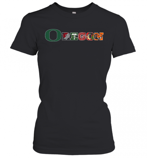 Oregon State Beavers Football T-Shirt Classic Women's T-shirt