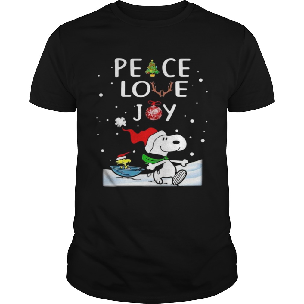 Peace Love Joy Christmas shirt