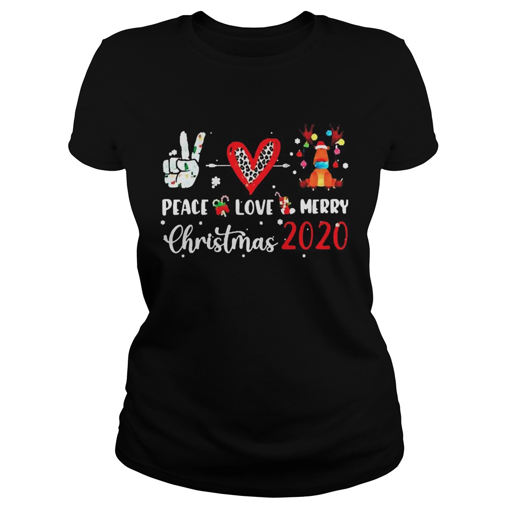 Peace Love Merry Christmas 2020 Classic Ladies