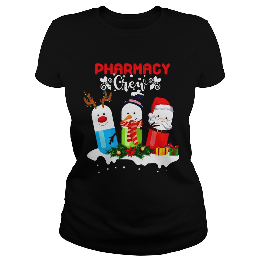 Pharmacy Crew Christmas Pills Snowman shirt - Trend Tee Shirts Store