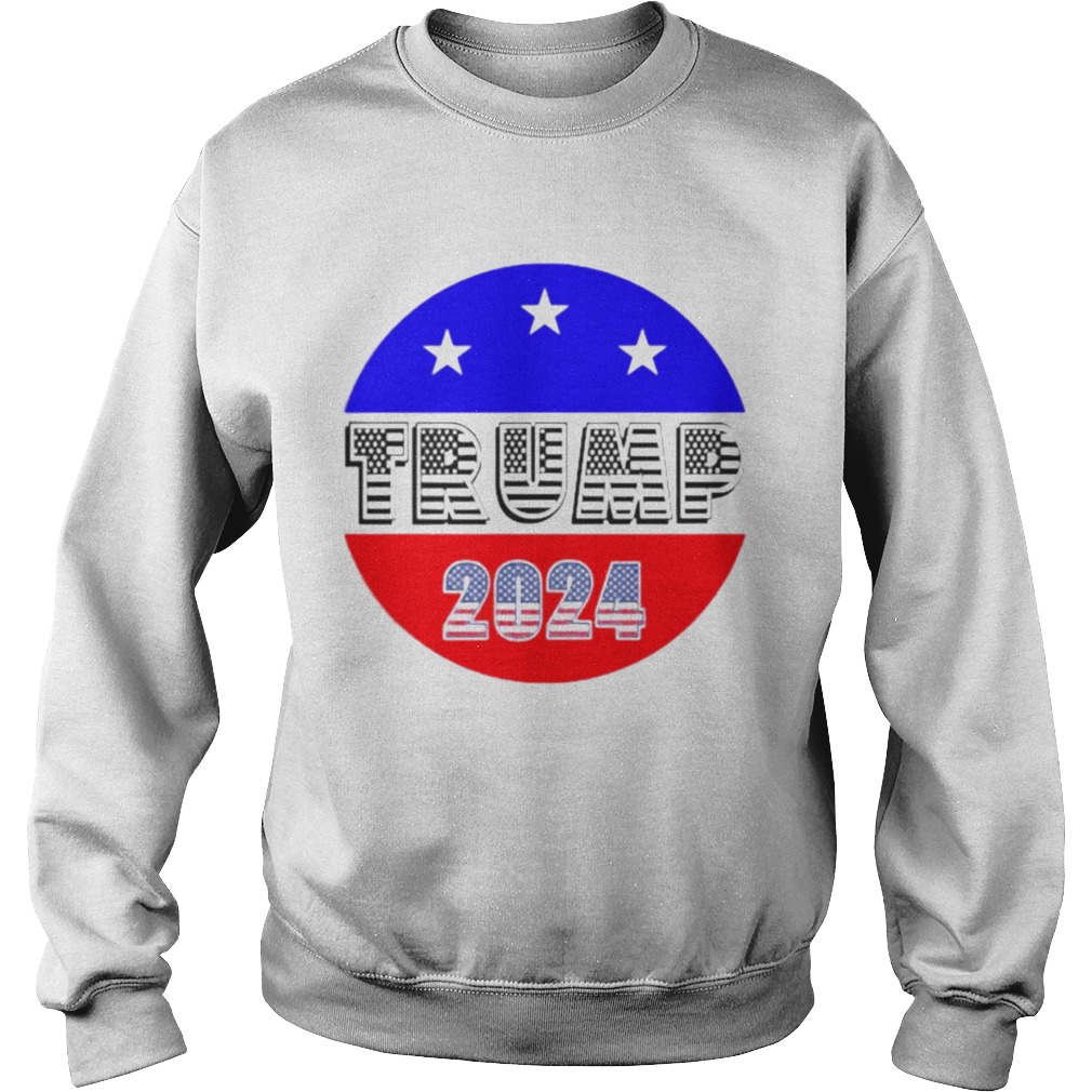 President Trump 2024 Election American Flag Sweatshirt
