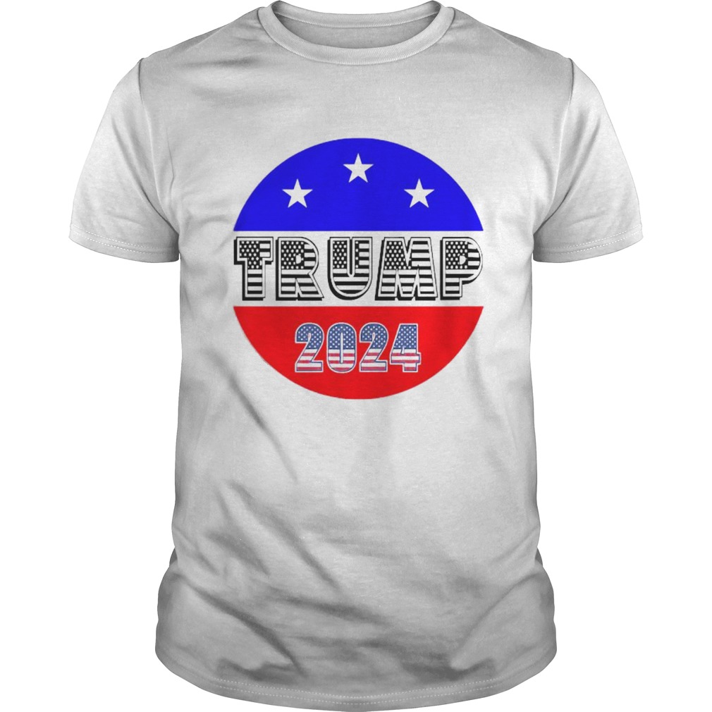 President Trump 2024 Election American Flag shirt