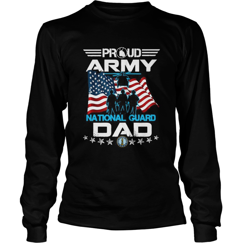 Proud Army National Guard Dad Long Sleeve