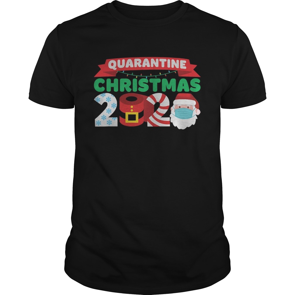 Quarantine 2020 funny christmas pajama for family shirt
