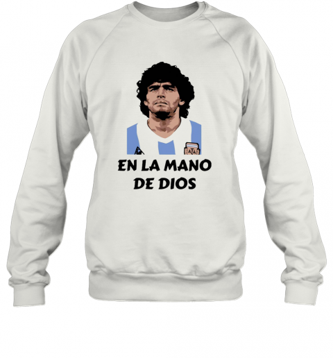 RIP Diego Maradona En La Mano De Dios T-Shirt Unisex Sweatshirt