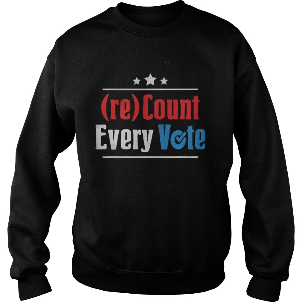 Re Count Every Vote President 2020 Sweatshirt