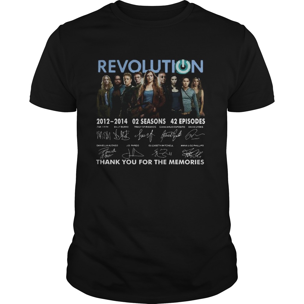 Revolution 20212021 02 Seasons 42 Episodes Thank You For The Memories shirt