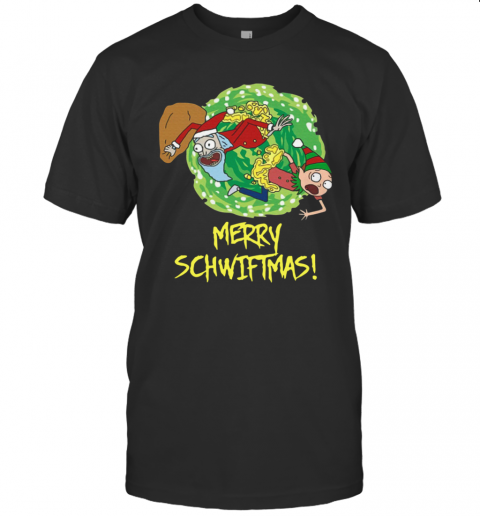 Rick And Morty Merry Swiftmas Christmas T-Shirt Classic Men's T-shirt