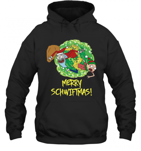 Rick And Morty Merry Swiftmas Christmas T-Shirt Unisex Hoodie