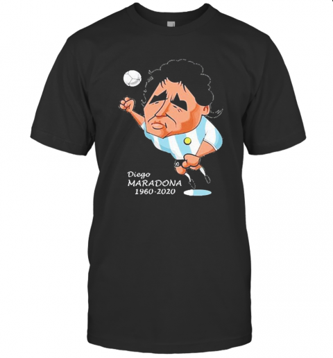 Rip Maradona Diego Argentina Soccer 1960 2020 T-Shirt