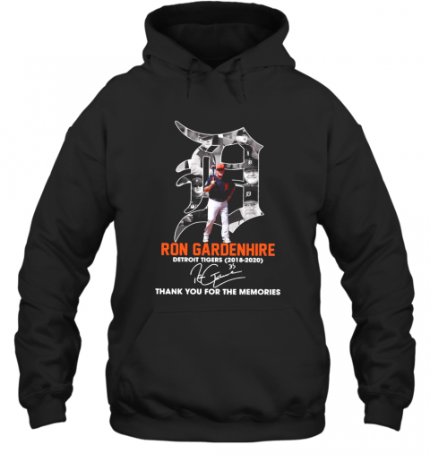 Ron Gardenhire Detroit Tigers 2018 2020 Thank You For The Memories Signature T-Shirt Unisex Hoodie