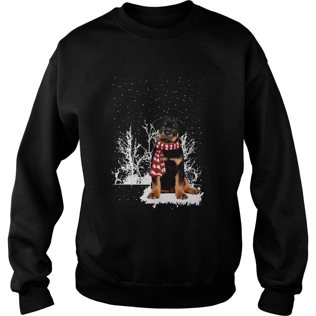 Rottweiler Merry Christmas Sweatshirt