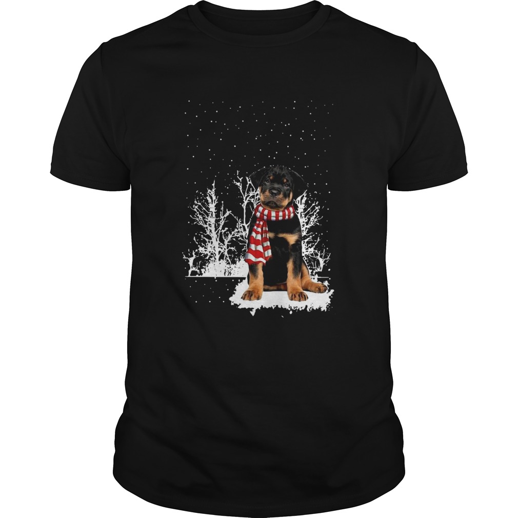 Rottweiler Merry Christmas shirt