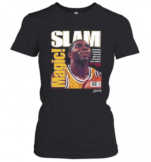 SLAM Cover Tee Magic Johnson Poster T-Shirt Classic Women's T-shirt