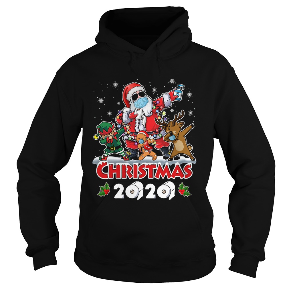 Santa And Friends Wearing MaskNew Christmas 2020 Hoodie