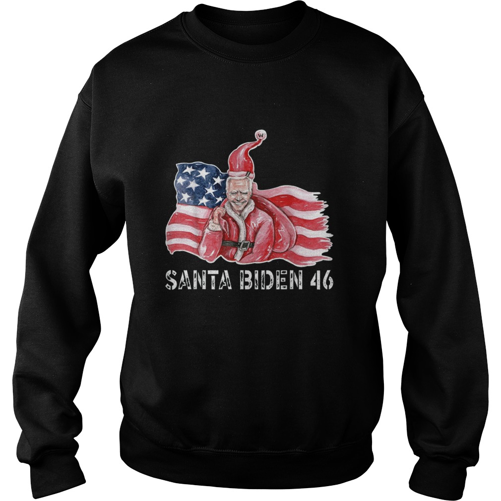 Santa Biden Harris 46 2020 Shirt We Did It Joe Sweatshirt