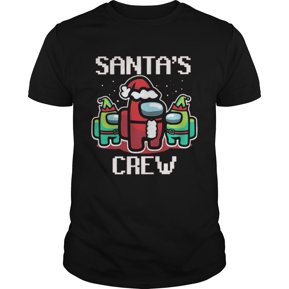 Santas Crew Among Us Christmas shirt