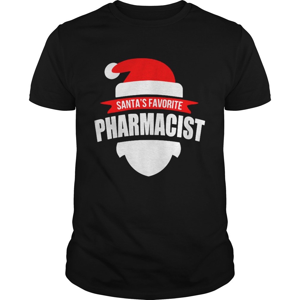 Santas Favorite Pharmacist Christmas shirt - Trend Tee Shirts Store