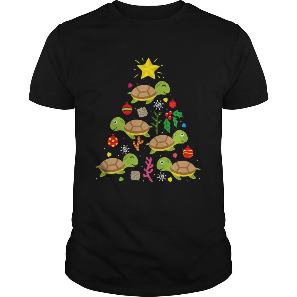 Sea Turtle Christmas shirt