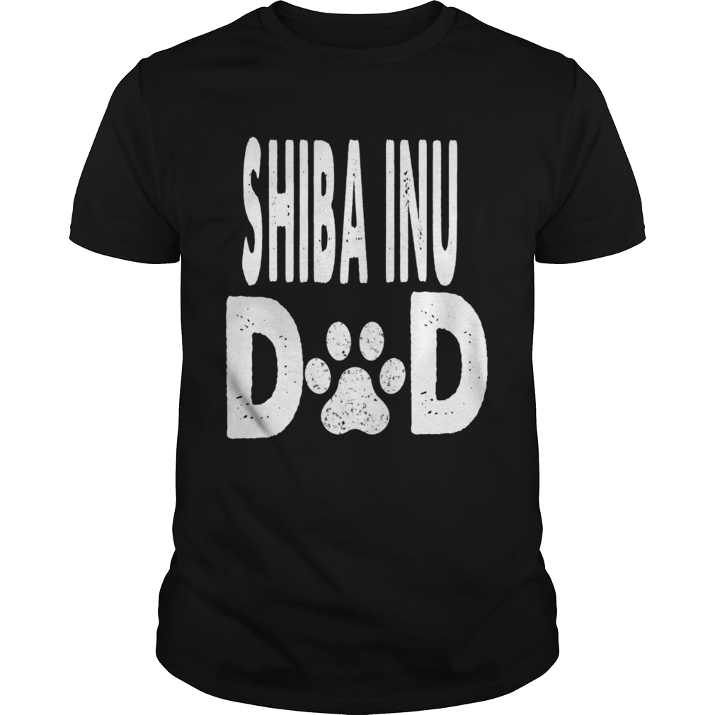 Shiba Inu DAD Dog Owner shirt