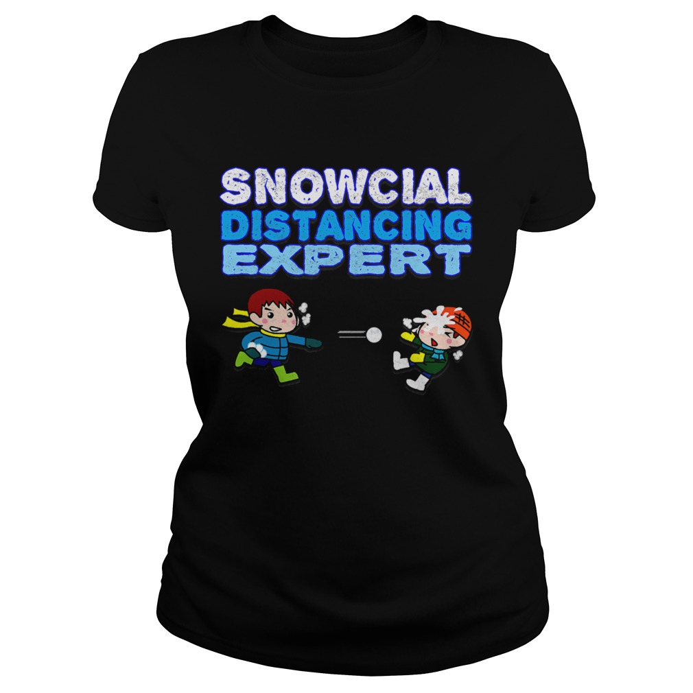 Snowcial Distancing Expert Boys Classic Ladies