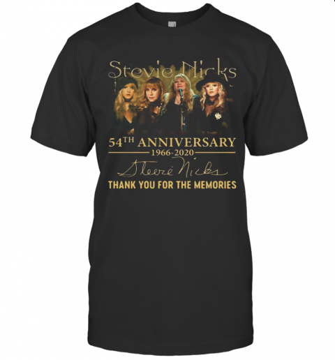 Stevie Nicks 54Th Anniversary 1966 2020 T-Shirt