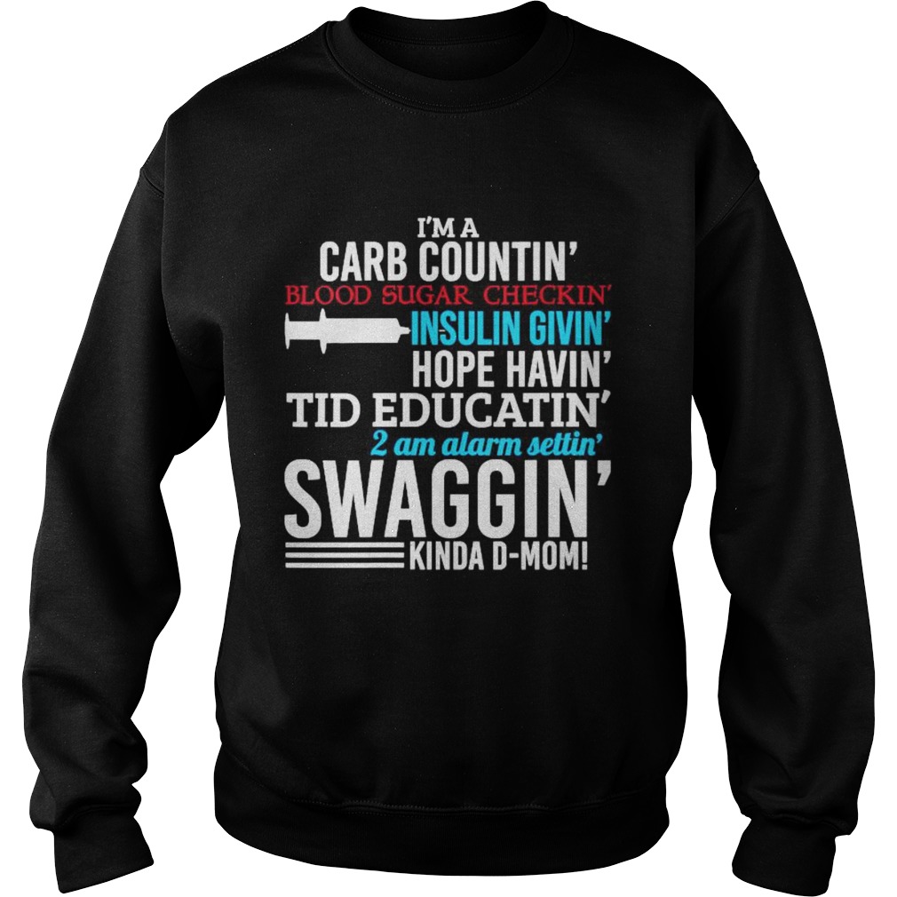 T1d diabetic mom type 1 diabetes awareness Sweatshirt