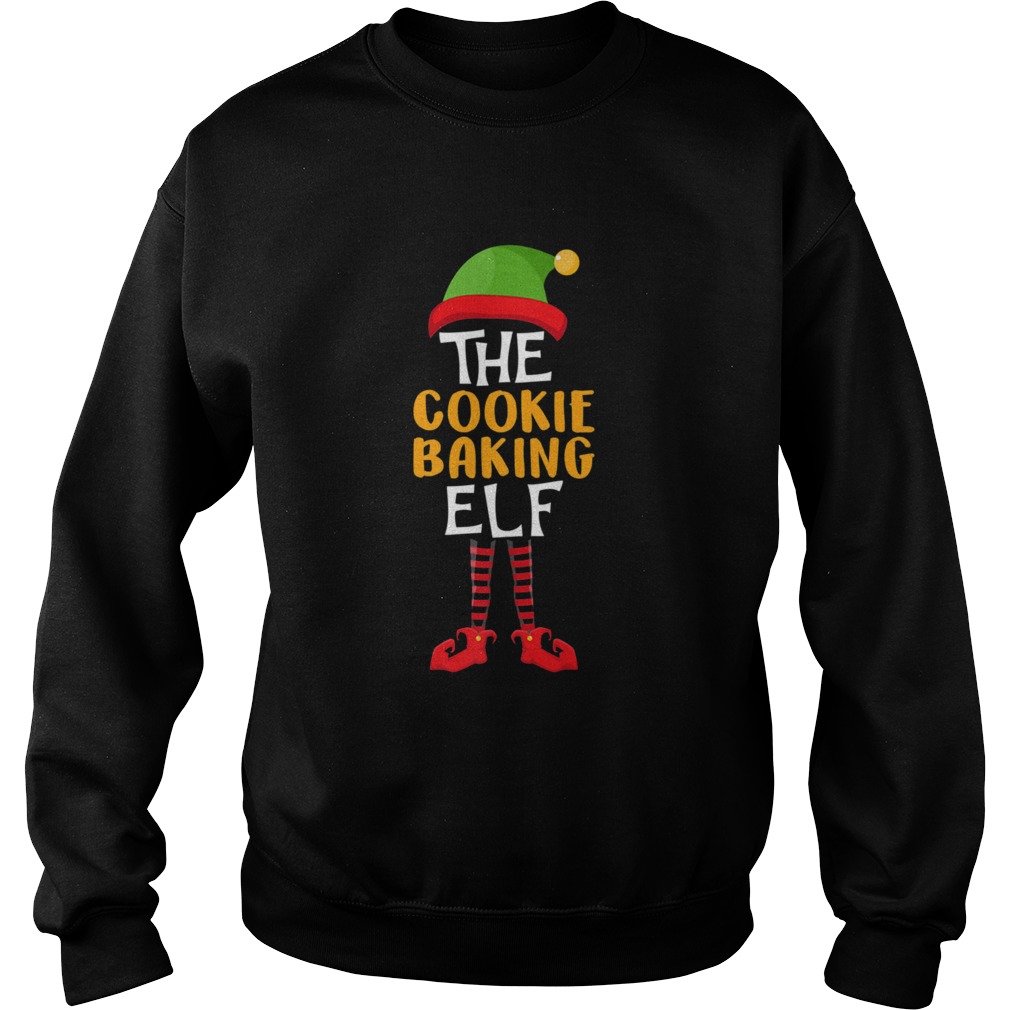 The Cookie Baking Elf Family Christmas Costume Sweatshirt