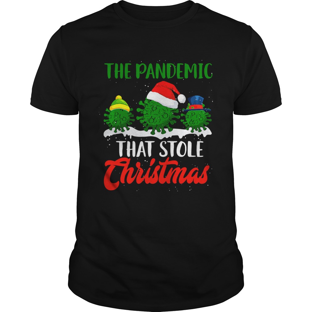 The Pandemic That Stole Christmas 2020 Virus Corona shirt