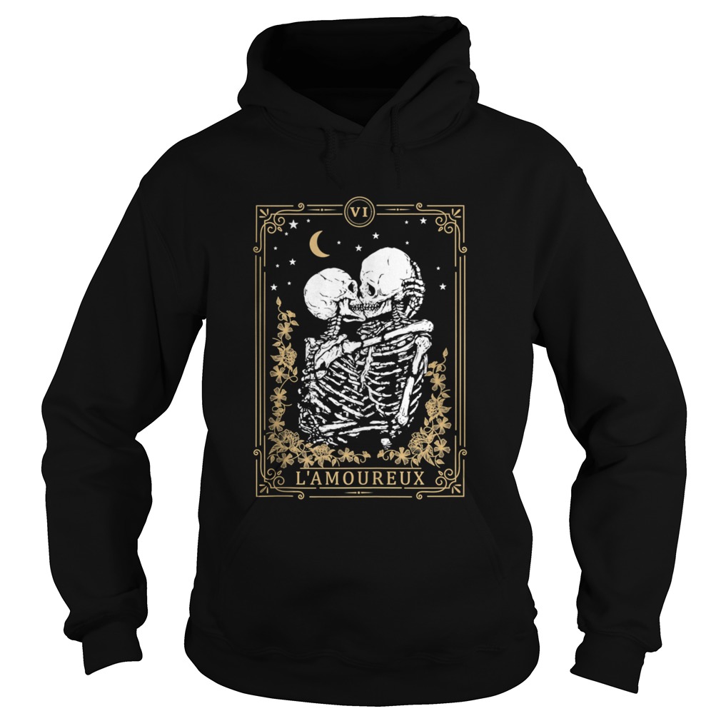 Thes Vintage Tarot Card Magic Occult Lamoureux Hoodie