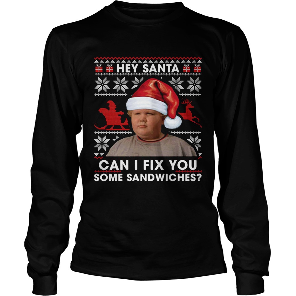 Thurman Merman hey Santa can I fix you some sandwiches Long Sleeve