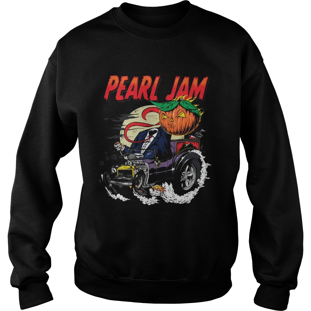 Trump pumpkin Pearl Jam Halloween Sweatshirt