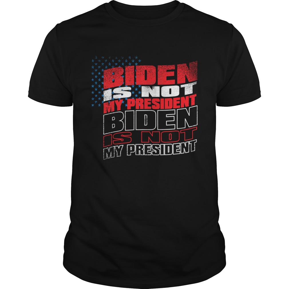Vintage biden is not my president joe won election 2020 shirt