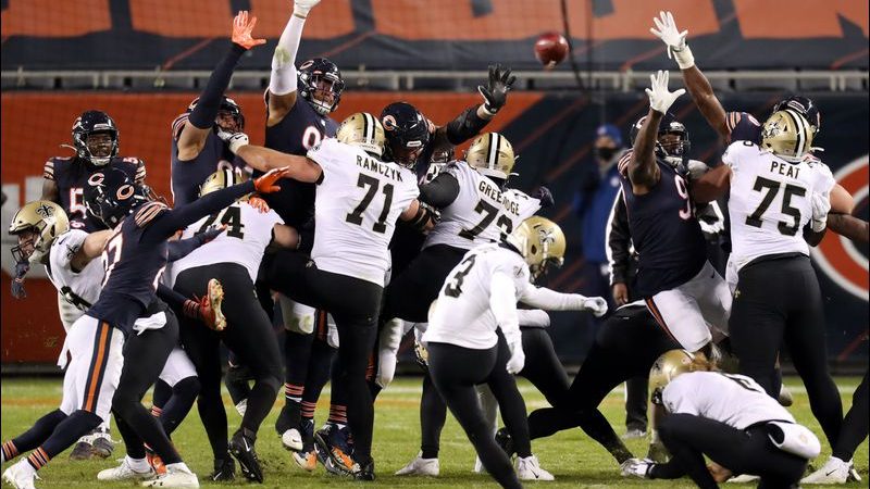 Week 8 recap: Chicago Bears lose 26-23 in overtime to the New Orleans Saints after erasing a 10-point deficit in the 4th quarter