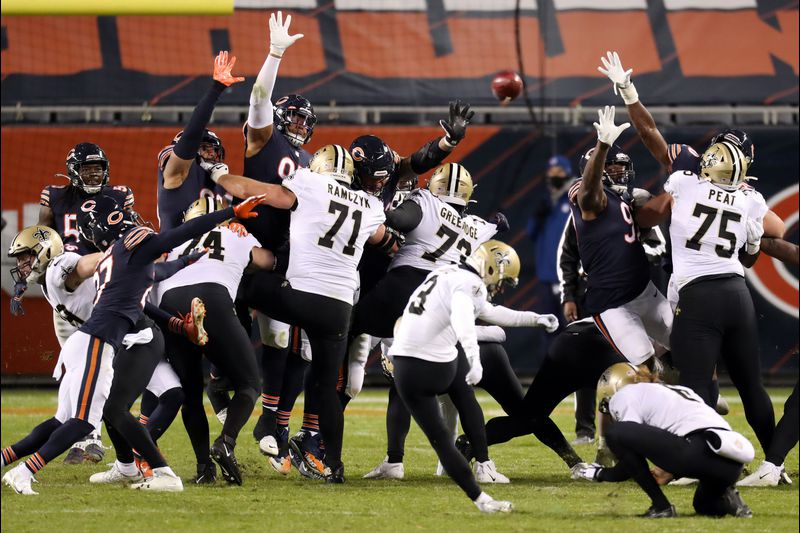 Week 8 recap: Chicago Bears lose 26-23 in overtime to the New Orleans Saints after erasing a 10-point deficit in the 4th quarter